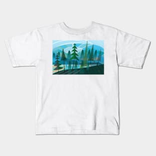 Pacific Crest Trail Kids T-Shirt
